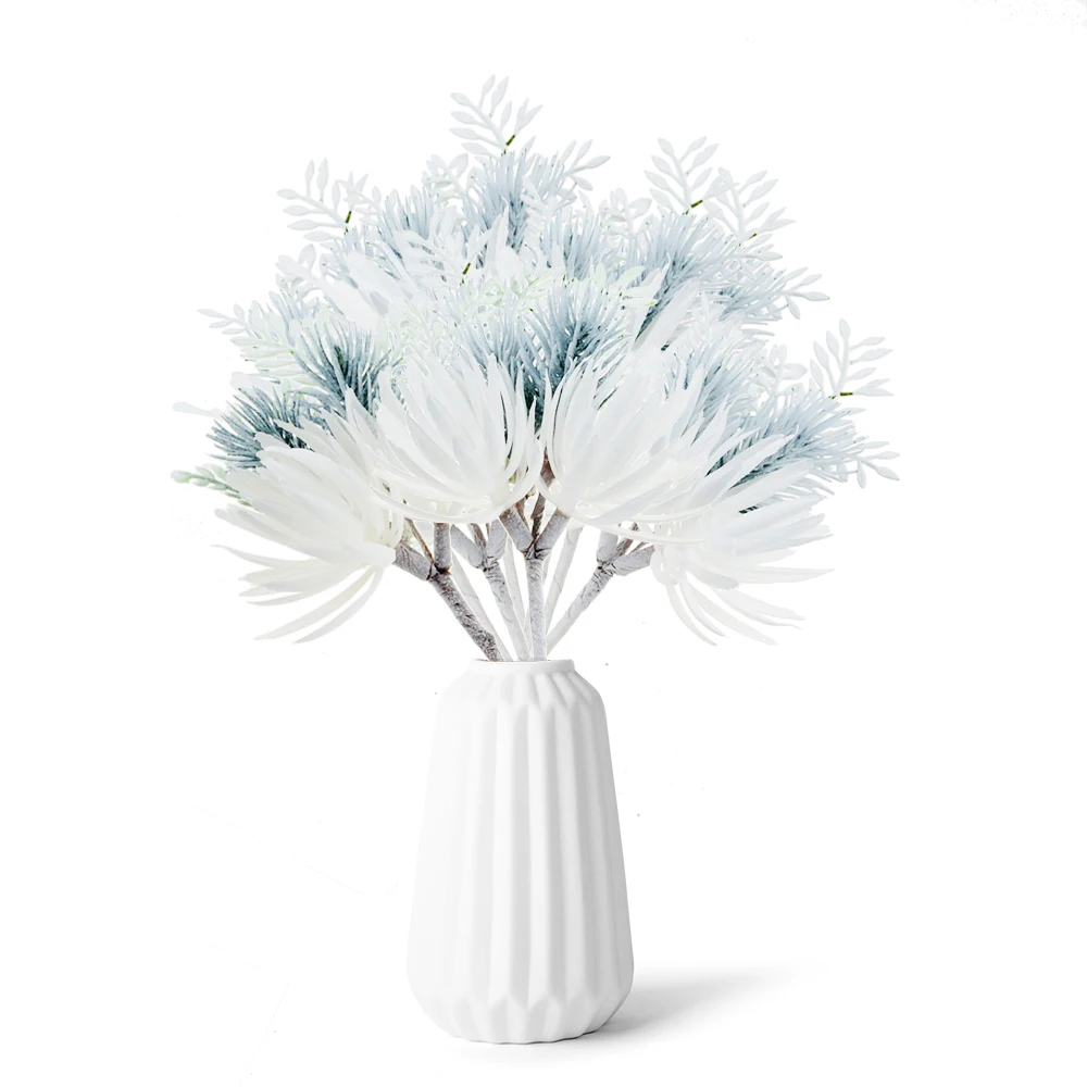 1 шт. 16 см искусственные цветы Сосновая трава цветок украшение для свадебной