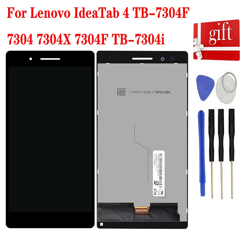 

For Lenovo IdeaTab 4 TB-7304F 7304 7304X 7304F TB-7304i LCD Display Screen Module Touch Screen Digitizer Sensor Glass Assembly
