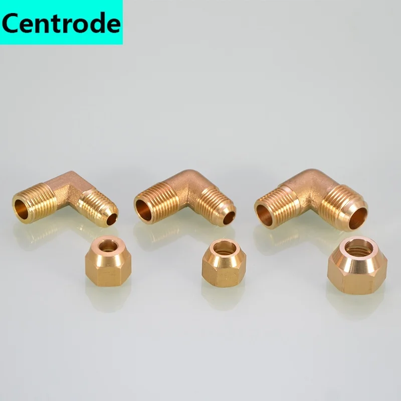 Медный расклешенный коленчатый колокольчик медная труба прямоугольный 90C