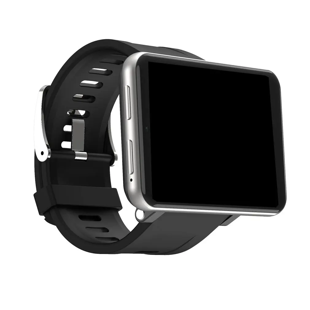 Silver gray Хит, Смарт-часы, 4G, gps, WiFi, сердечный ритм, 2,8 дюймов, HD дисплей, 2700 мАч, часы с 5Мп камерой, gps, фитнес-браслет - Цвет: Silver gray