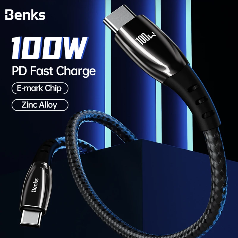 benks интерфейс type c 5a быстрый зарядн