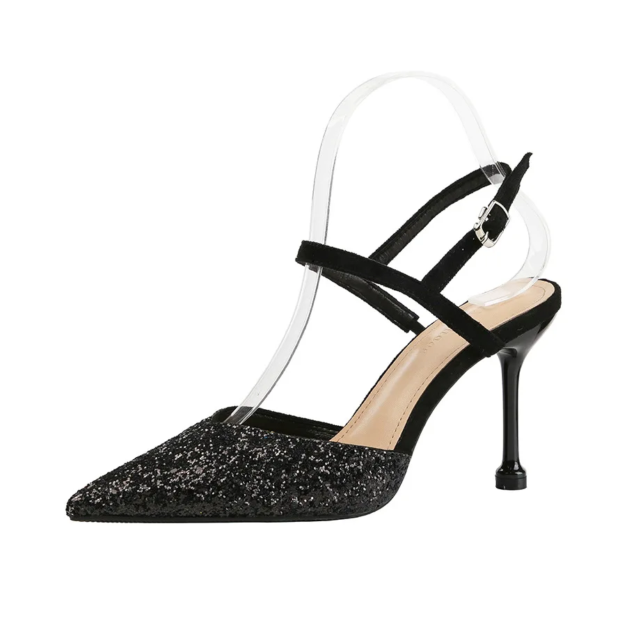 Женские туфли-лодочки Silentsea Роскошные туфли с острым носком блестящие свадебные