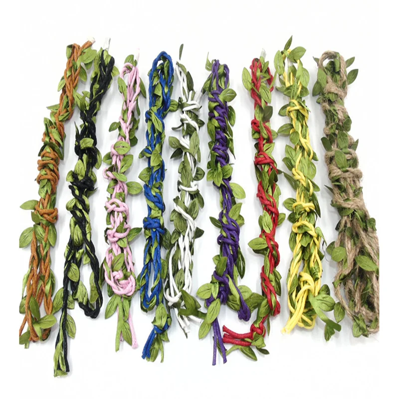 Новый 10 м DIY прибытие лист веревочные натуральный гессийский джутовый шпагат