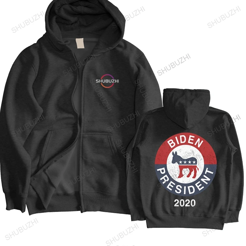 

Vintage Joe Biden 2020 For Presiden hoodies Men Cotton hoodie Election Slogan hooded jacket autumn Democrat funny cool hoody