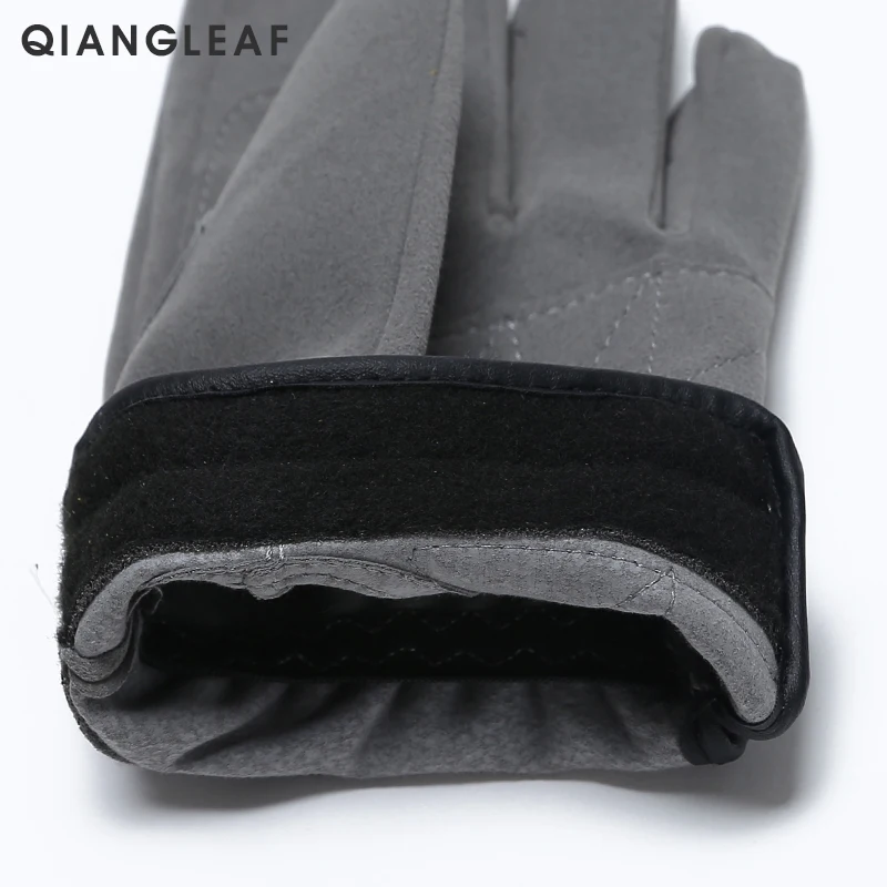 QIANGLEAF микрофибра механик рабочие перчатки ремонт работы по дому обработка