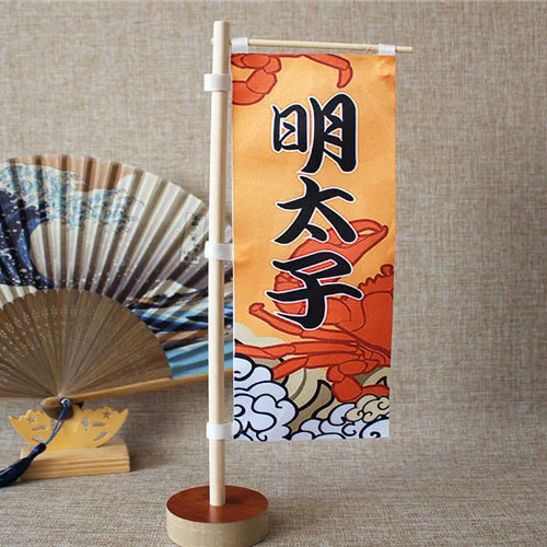 6 Японский Настольный висячий флаг сашими суши reasturant флаг izakaya баннер украшение ресторана занавеска реклама ткань - Цвет: 6