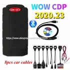Новинка 2022 года, сканер WOW CDP vd ds150e cdp tcs plus с bluetooth v5.008122020,23, Бесплатная генерация ключей для delaksi obd2, сканер для автомобиля, грузовика