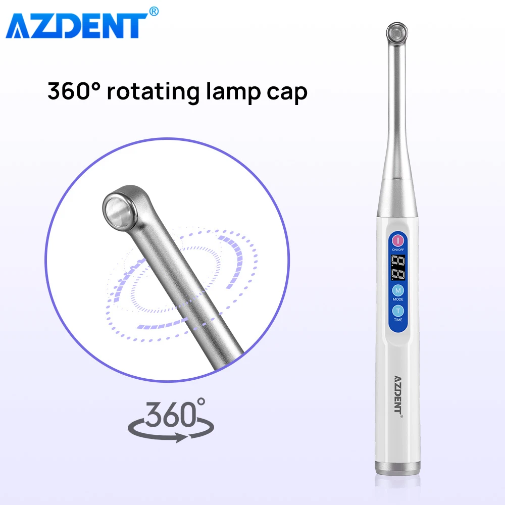 Беспроводной стоматологический СВЕТОДИОДНЫЙ отверждающий светильник AZDENT 1