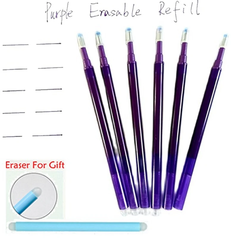 Retractable Erasable Gel Pens Clicker Fine Point 0.7mm Make 