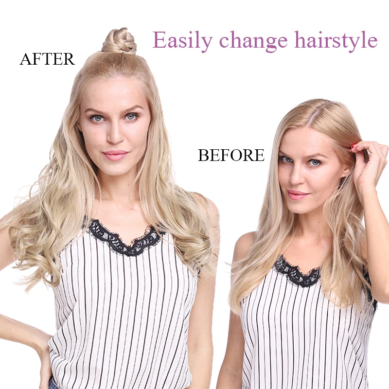 Женские длинные вьющиеся волосы заколки на BENEHAIR заколка для волос синтетические