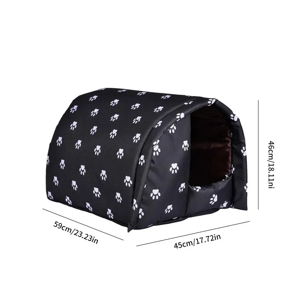 

NEW Pets House Outdoor Waterproof Cat Litter Pet Litter Stray Cats Stray Dog Warm Safe Pet House Cat Shelter Pets Cat Dog House