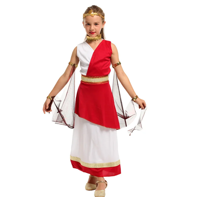 Костюм принцессы для детей с изображением древнего египетского фараона