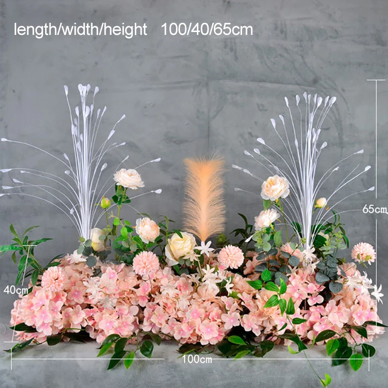 50/100 см свадебное платье с цветочным узором в виде кирпичной стены украшения T Station