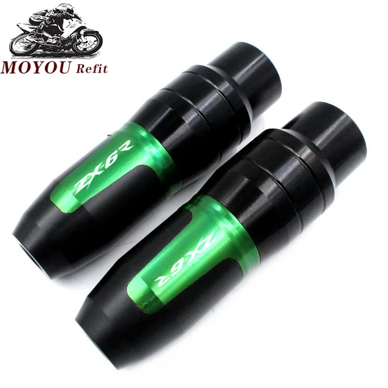 Для KAWASAKI ZX-6R ZX6R ZX 6R ZX-636 ZX636 NINJA CNC Frame аварийные прокладки выхлопные слайдеры защита