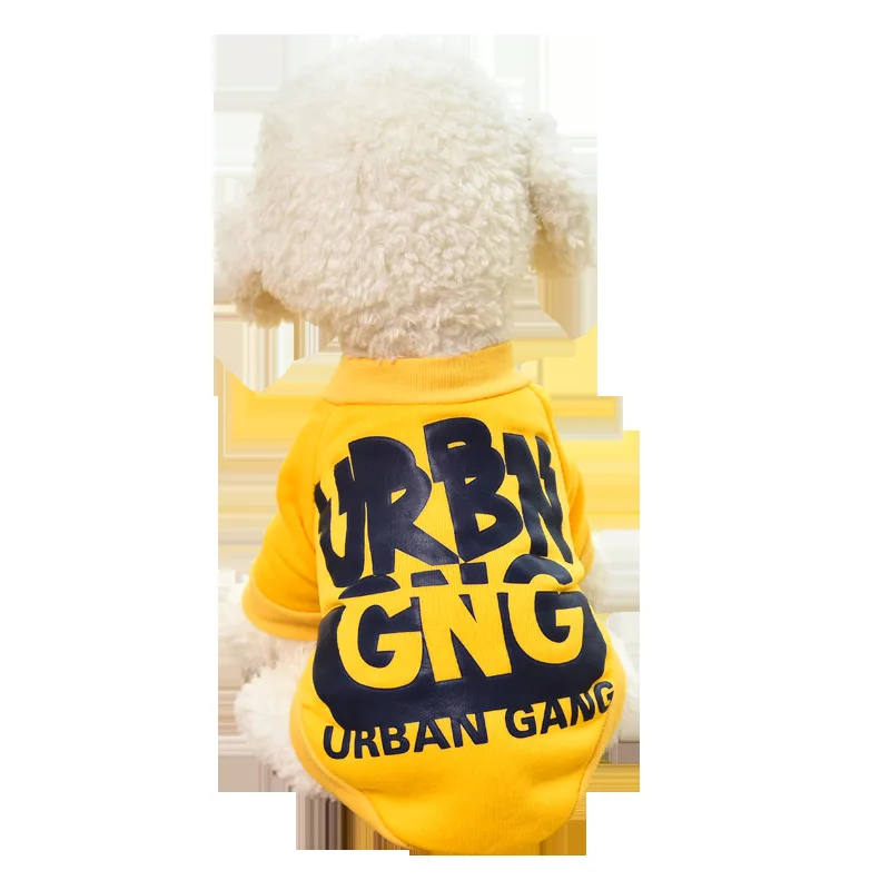 

Dog Clothes Autumn and Winter Warm Sweater Teddy Bichon Small Dog Puppies Cat Plus Velvet Pet Clothing