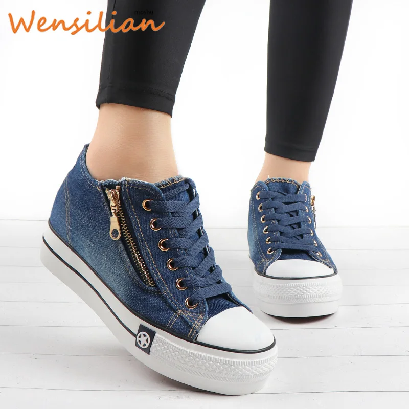 Women's Sneakers Trainers Casual Vulcanize Comfy Canvas Shoes Ladies Female Zapatillas Mujer Tenis Feminino Basket Femme