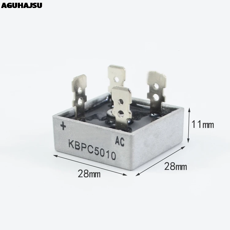 Диодный мост KBPC5010 50A 1000 В выпрямитель kbpc5010 1 шт. | Электронные компоненты и