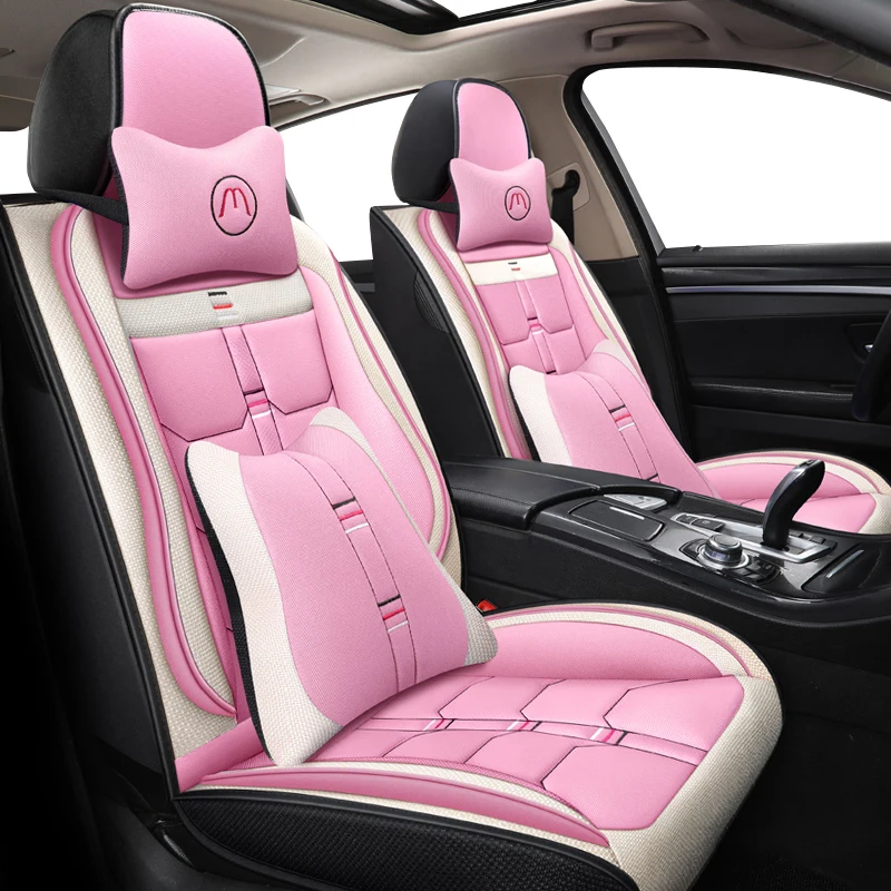 

Чехлы для автомобильных сидений KADULEE льняные для всех моделей Honda accord CRV XRV Odyssey city crosstour civic crider vezel подходят для автомобильных сидений