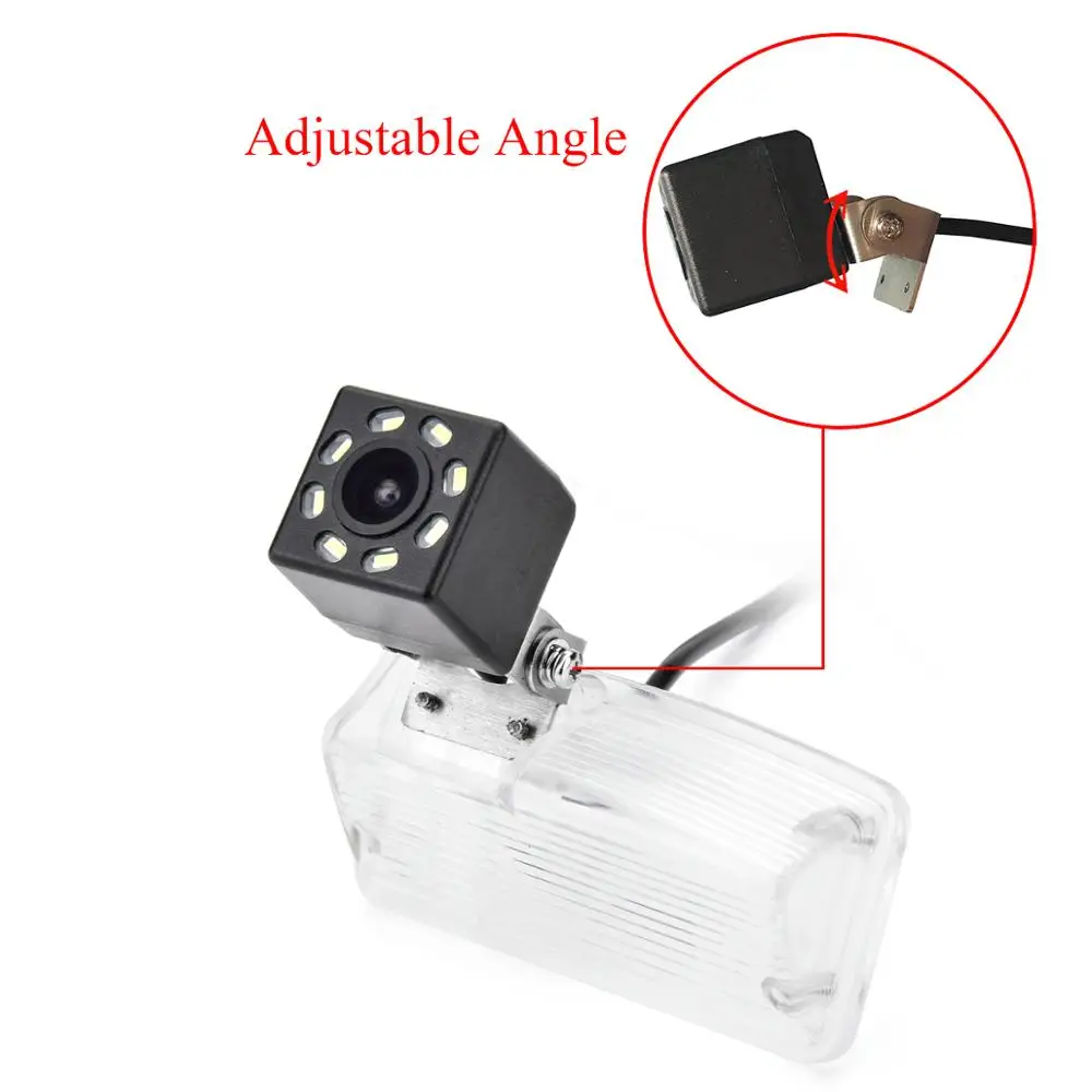 Автомобильный зеркальный TFT-монитор 4 3 дюйма и светодиодная камера заднего вида с