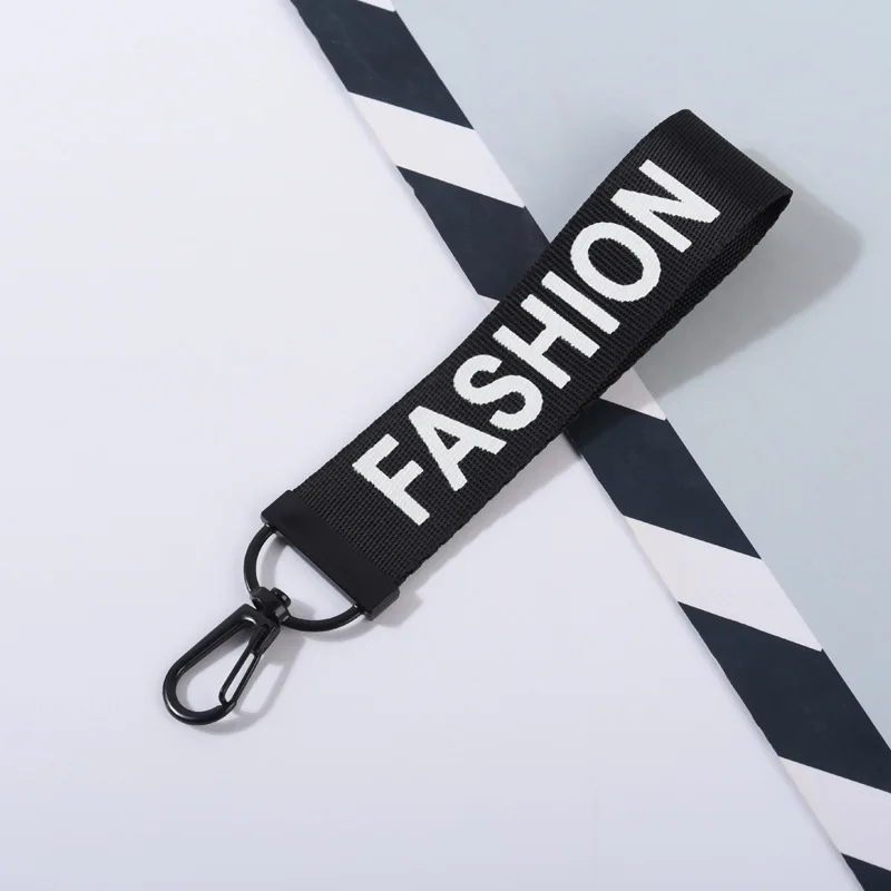 Модный шнурок с надписью тесьма лента шейный ремешок ткань для ID бейдж держатель