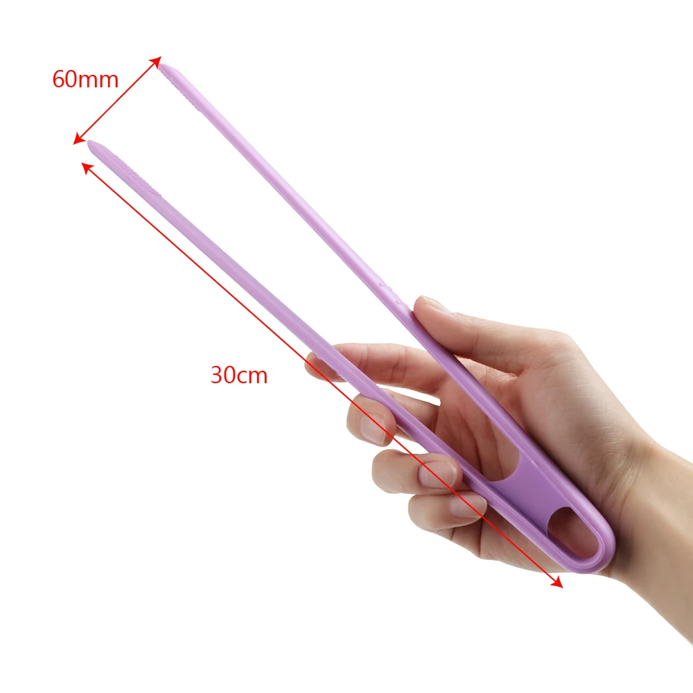 

Bread Cake Clip 30cm Length Silicone Food Tong Baking Tools Barbecue Accessories