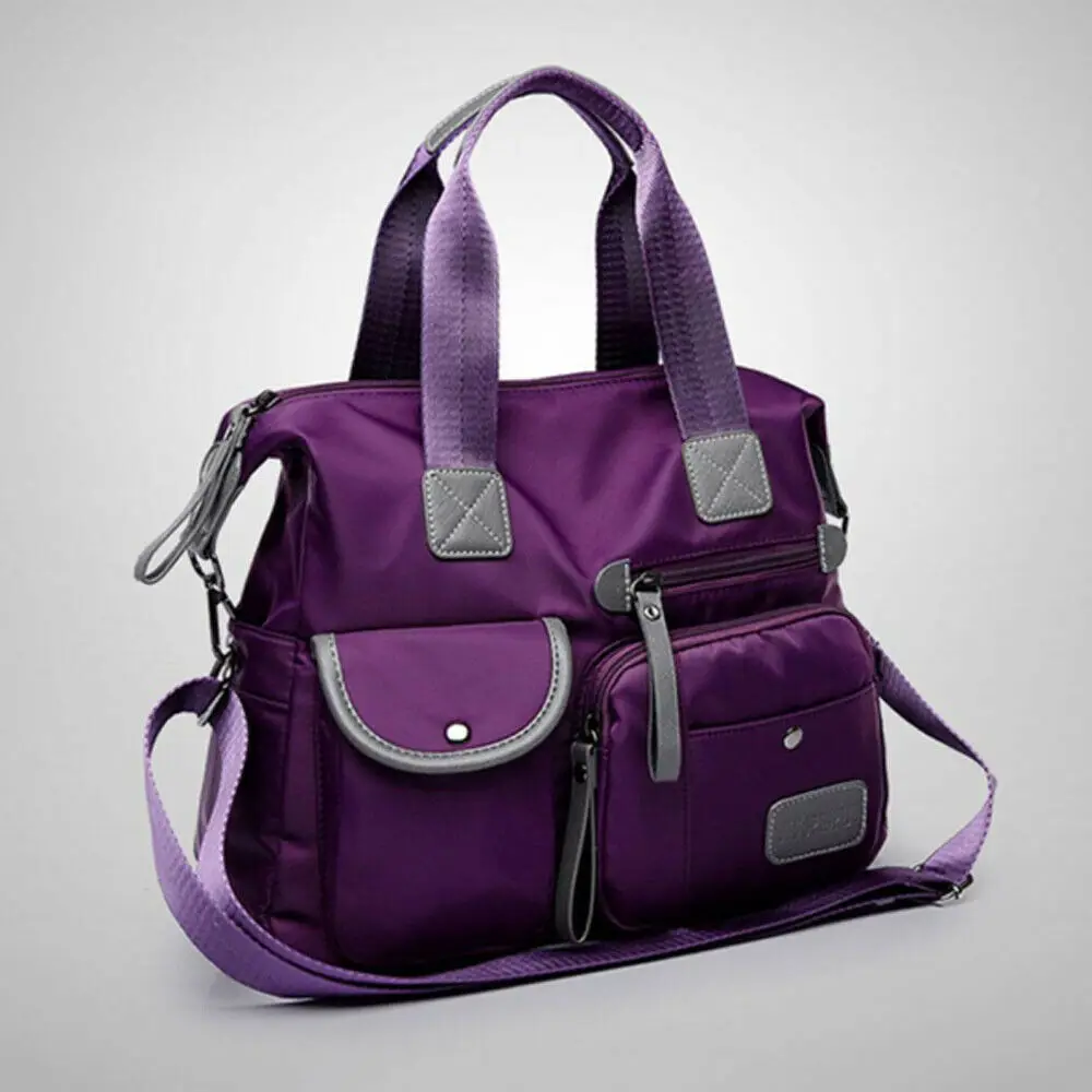 Женская креативная большая дизайнерская нейлоновая сумка через плечо дорожные