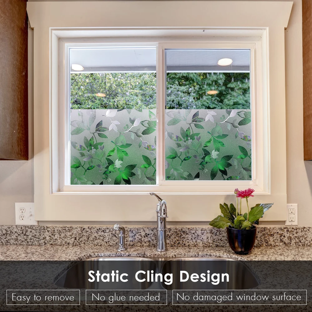 3D лазерные оконные пленки самоклеющаяся пленка для конфиденциальности