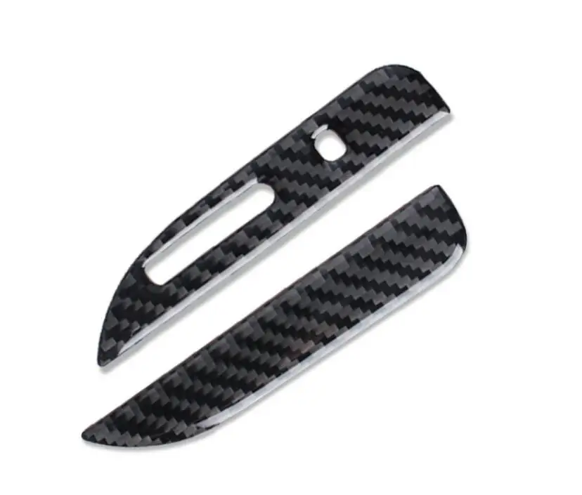 

Red Carbon Fiber Gear Shift Box Panel Cover Trim Fit forFord Mustang 2015-2019