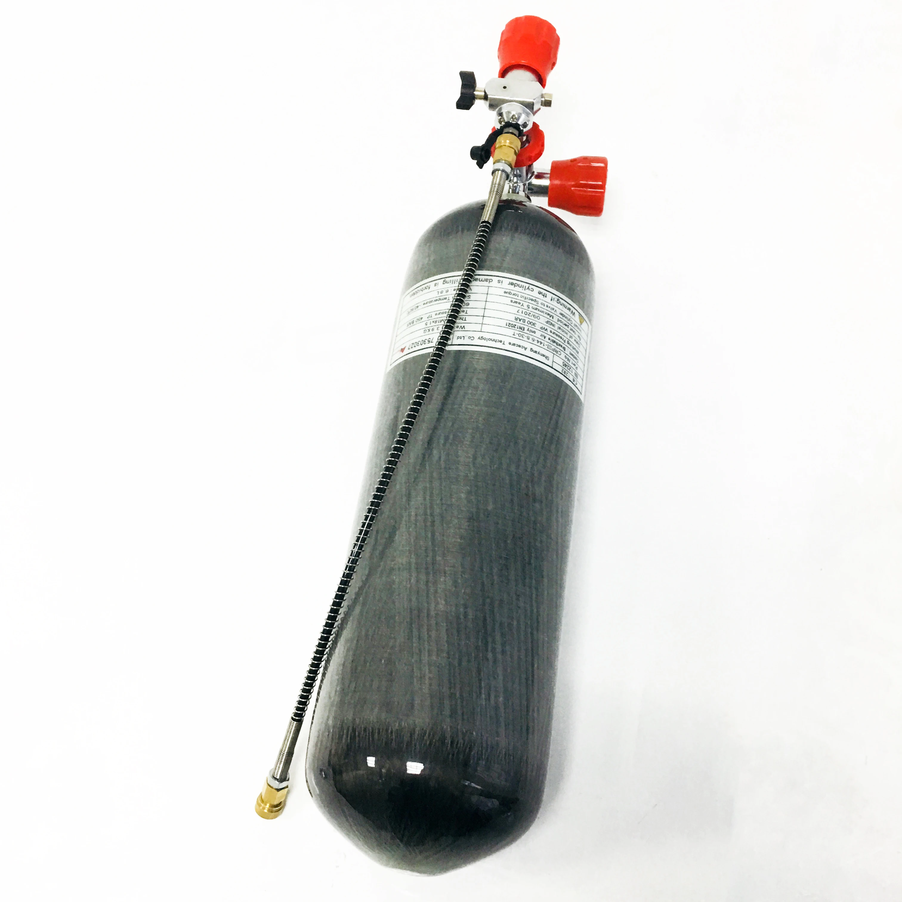 AC268101 6.8L 4500psi углеродное волокно/акваланг/Пейнтбол/PCP обычный цилиндр/бак для