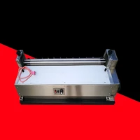stainless steel paper board automatic gluing machine non heating carton packaging gluing machine speed adjustable max 70cm js720