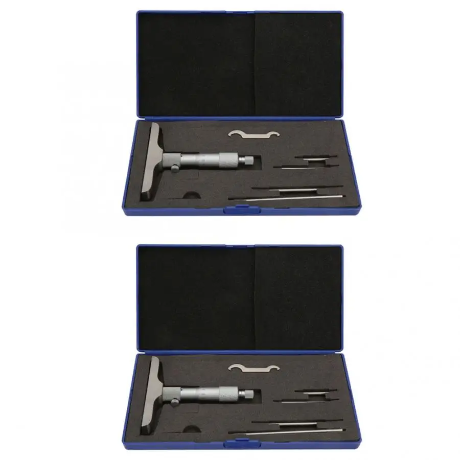 Высокая точность круглая головка глубинный микрометр калибровочный датчик