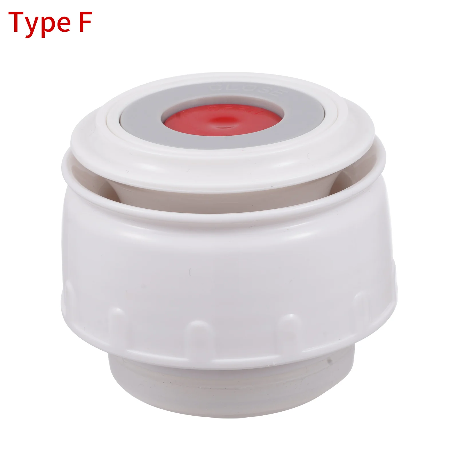 Plastic Insulation Cup Lid Vacuum Bottle Flask Stopper Travel Thermal Drink Jar Cap Bullet Shape Water Mug Cover Cup Accessories