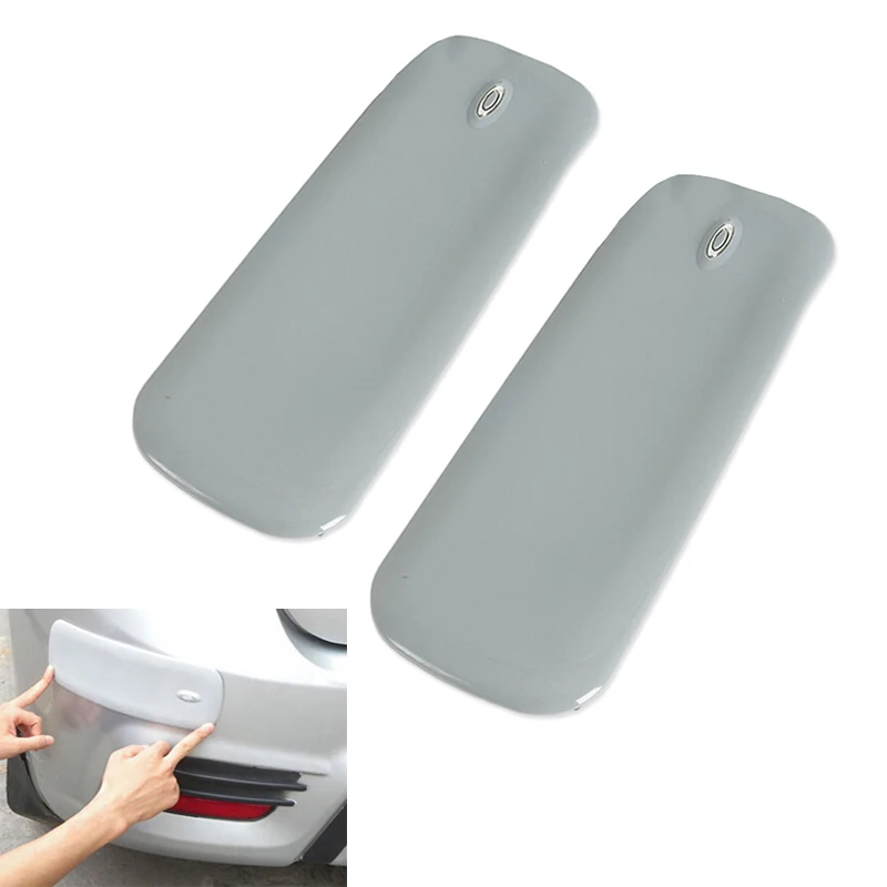 

Gray Bumper Front Car Rear Rubber Left+Right Corner Guards Anti-scratch Replacement Accessories Parts Hot Sale