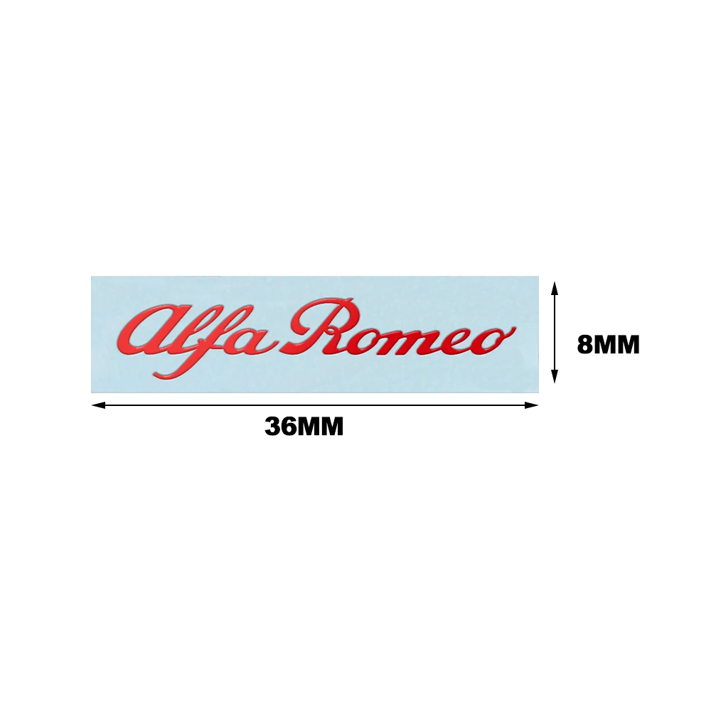 10 шт. автомобильный никелевый металлический стикер для Alfa Romeo 155 159 147 GT 156 Mito Giulia