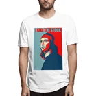 Мужские хипстерские футболки с коротким рукавом и круглым вырезом, из хлопка