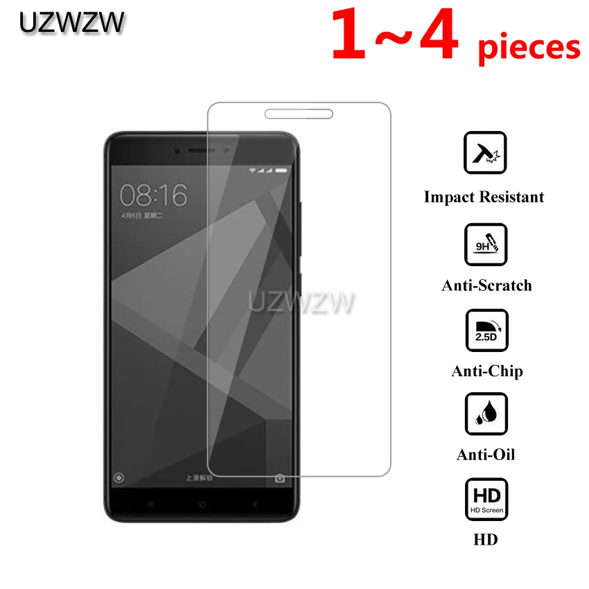 Для Xiaomi Redmi Note 4X Стекло 2.5D 0,26 мм Премиум Закаленное стекло для Xiaomi Redmi Note 4X стекло защитная пленка