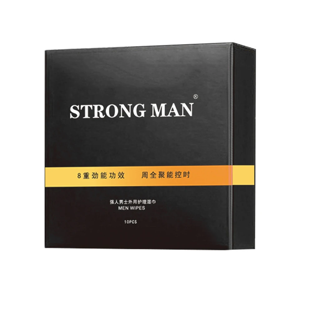 10 шт. карманные влажные салфетки с распылителем масла | Афродизиаки