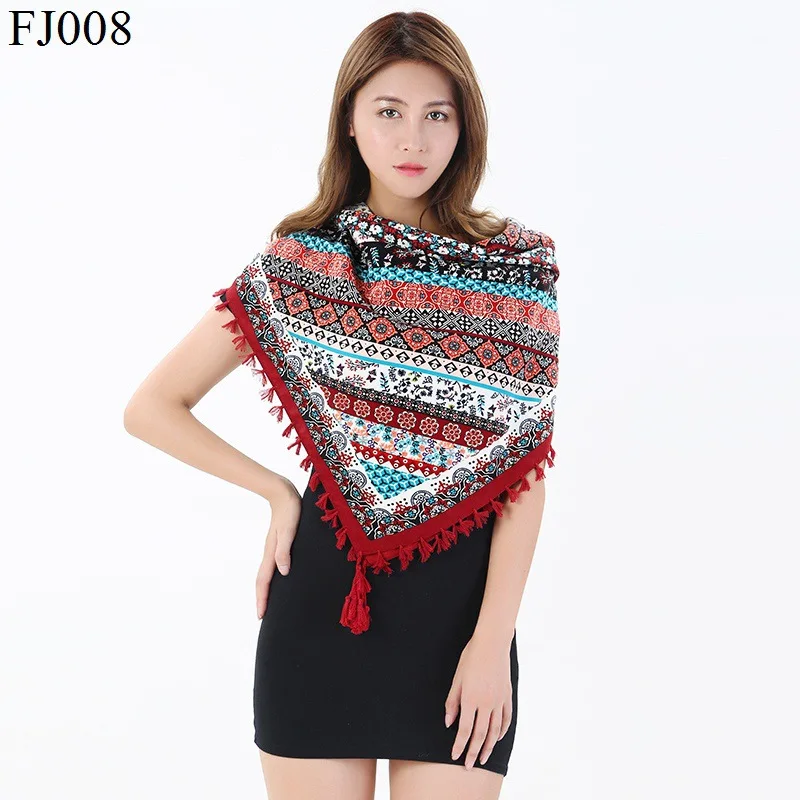 

Russian Shawl Square Babushka Scarf Head Wraps Female Cotton HijabsWrap Hair Head Hijab femme bufanda de mujer echarpe ete soie