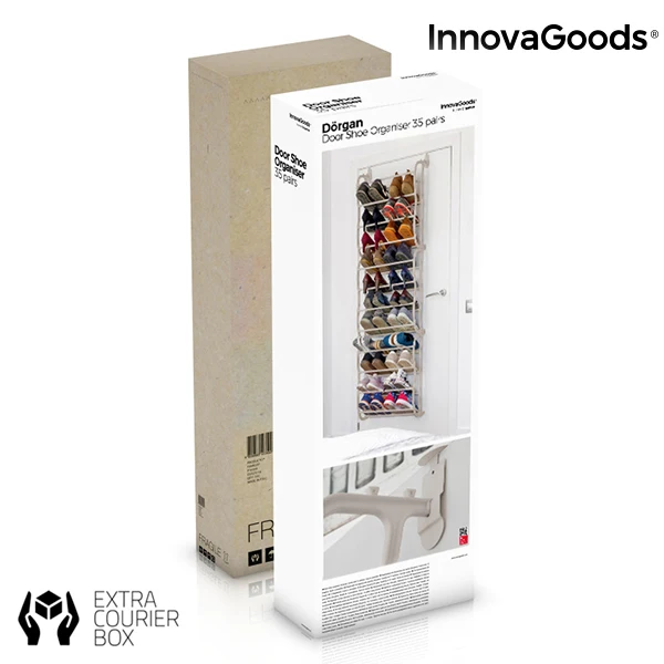 Обувная стойка для дверей переключатель обуви 35 пар |