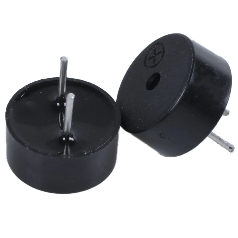 5 шт. непрерывное электронное Buzzer 2 контактный DC 3/5 V 9x4 2mm черный|Булавки| |