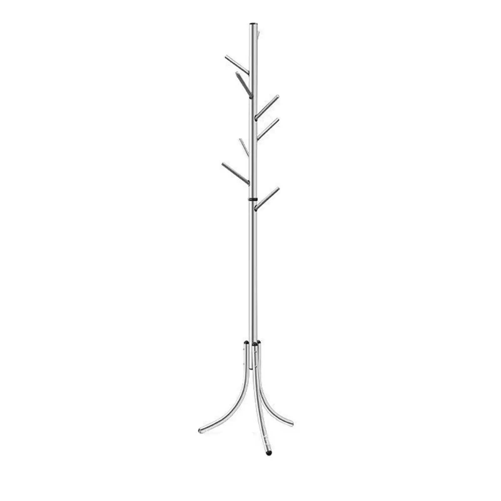 

Coat Stand Stainless Steel Assembled Hangers Hat Coat Display Standing Rack Clothes Hanger Bedroom Clothing Organizer