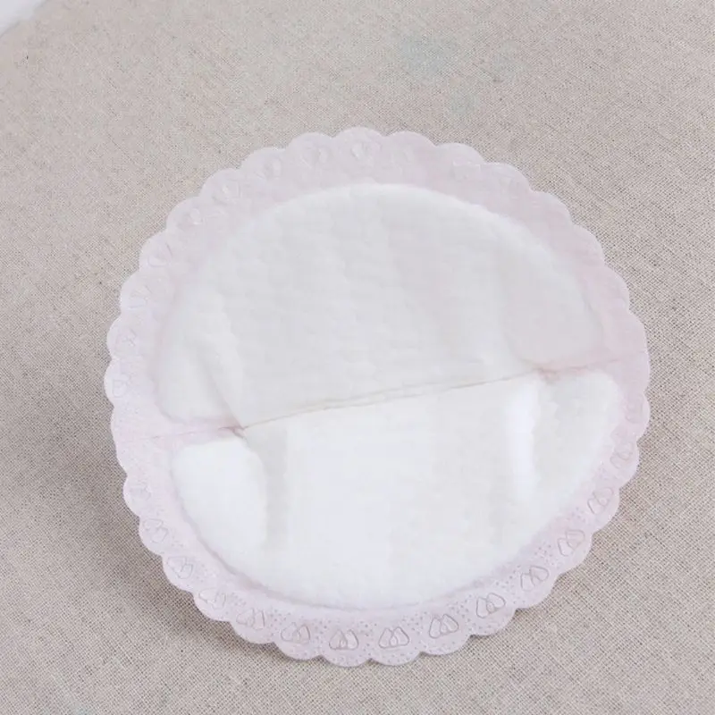 

100pcs Breastfeeding Disposable Breast Nursing Pads Breathable Slim Super Absorbency Cotton Breast Pad Nursing Pads L4MC