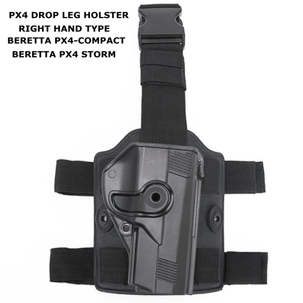 Hunting Pistol Holster PX4 Gun Case for Military Paintball Equipment Beretta PX4 Storm 360° Adjustable Cant with Quick Release