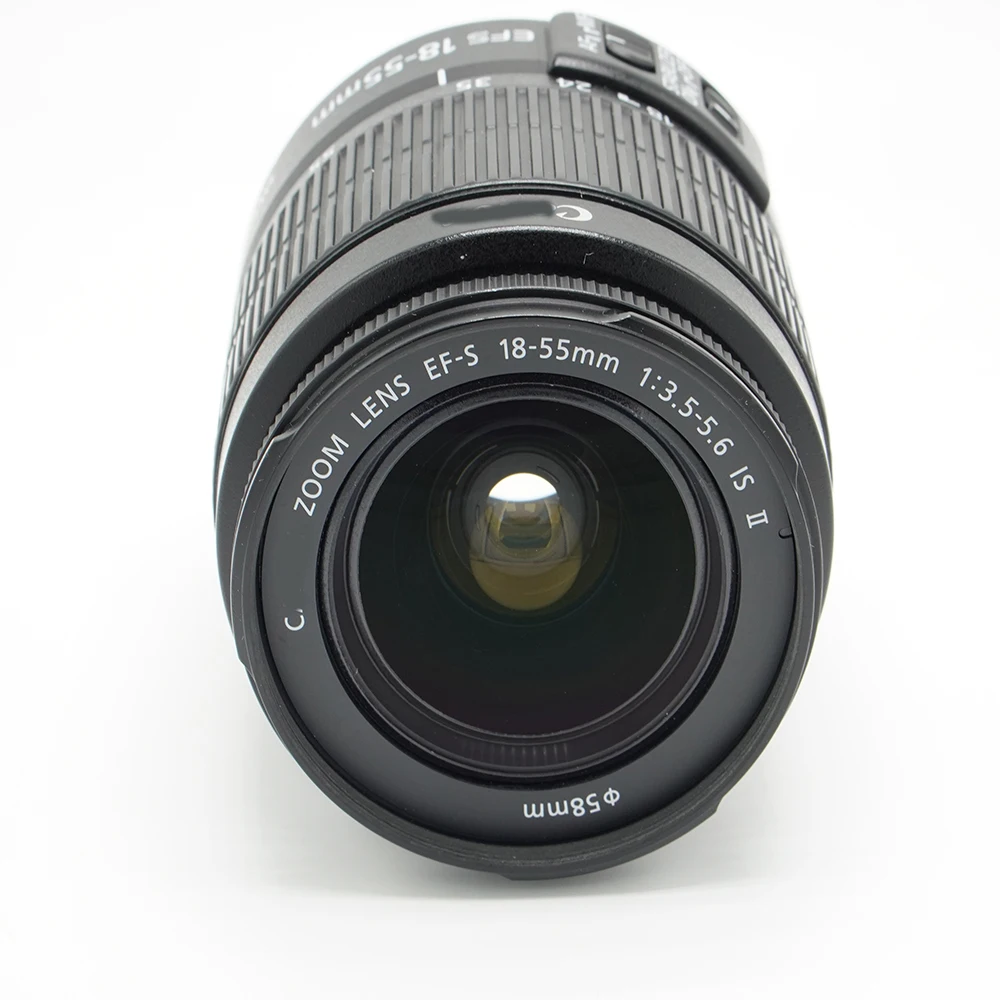 Б/у Canon EF-S фирменнй переходник для объектива 18-55 мм F/3 5-5 6 IS II объектив камеры SLR |