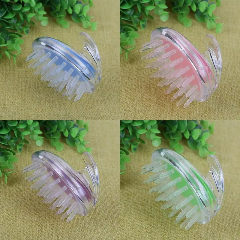 Силиконовая Массажная щетка для головы волос душа ванны спа расческа