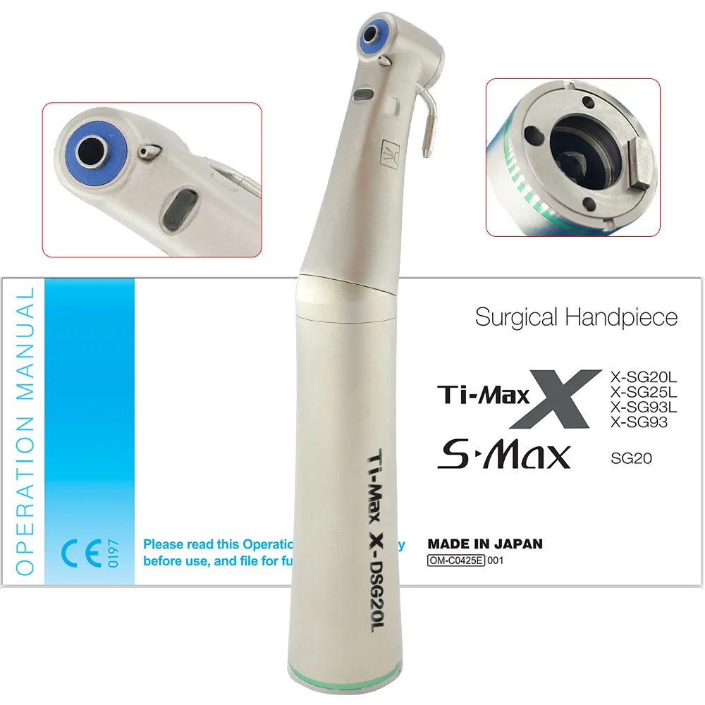

Korea implant machine detachable 20:1 generator LED contra angle handpiece dental chair instrument unit