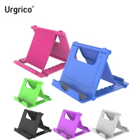 urgrico adjustable phone stand for tablet iphone11 xiaomi samsung s10 foldable mobile phone holder stand desk for ipad iphone 12