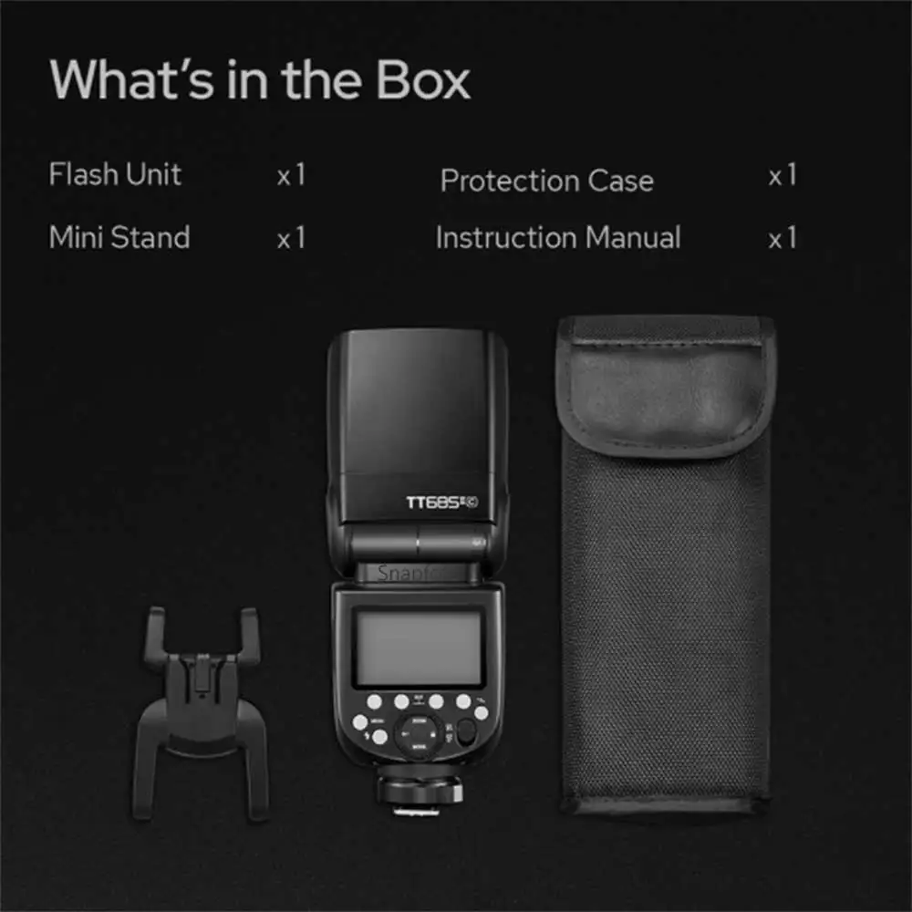 Godox TT685II C/N/S/F/O TTL HSS Camera Flash Speedlite 2.4G Wireless X System for Canon Nikon Sony Fuji Olympus vs tt685 | Электроника