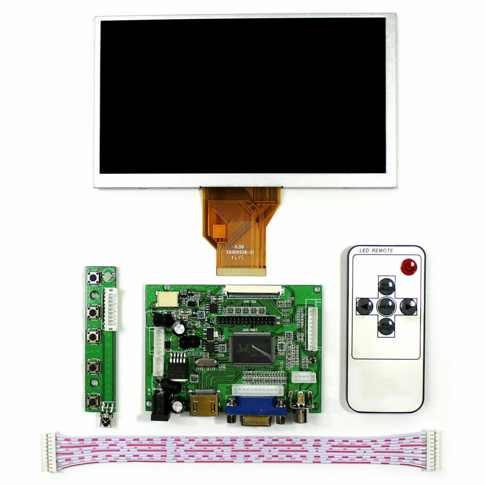 Совместимая плата драйвера ввода HDMI 6 5 дюйма 800x480 AT065TN14 контроллера ЖК-дисплея |
