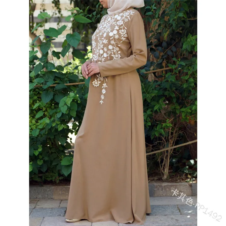 Турецкое женское вечернее платье из Бангладеш Дубай мусульманский кафтан